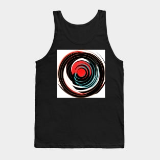 Colorful rings Tank Top